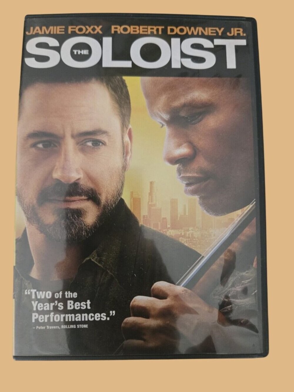 The Soloist DVD Jamie Foxx Robert Downey Jr. Drama PG-13 Powerful & Inspiring Fi